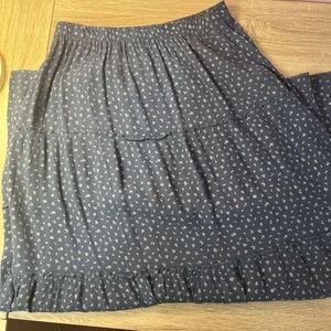 Brandy Melville Floral Izzy Skirt